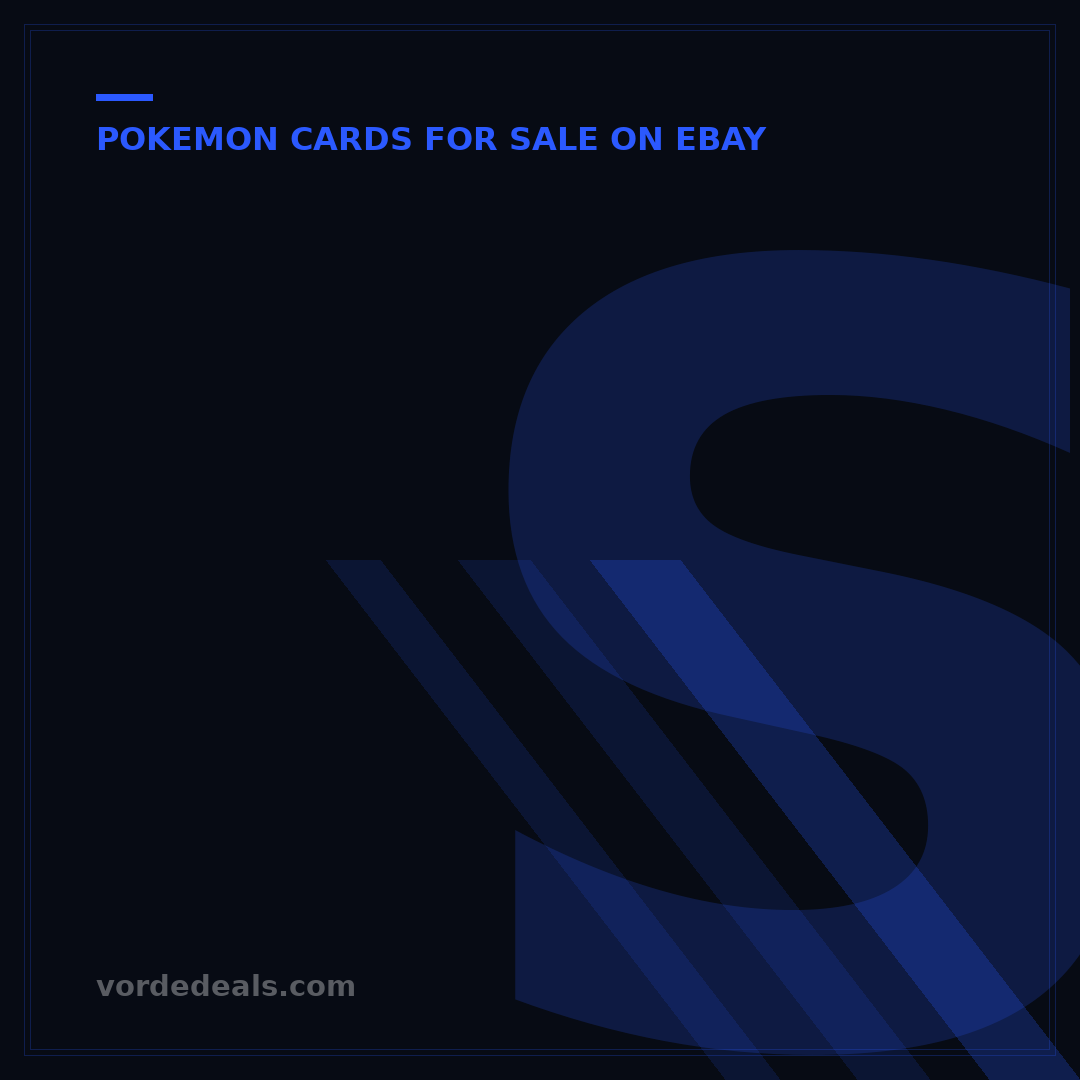 Selling Pokémon Cards on eBay: Your 6-Step Guide to Maximum Profit
