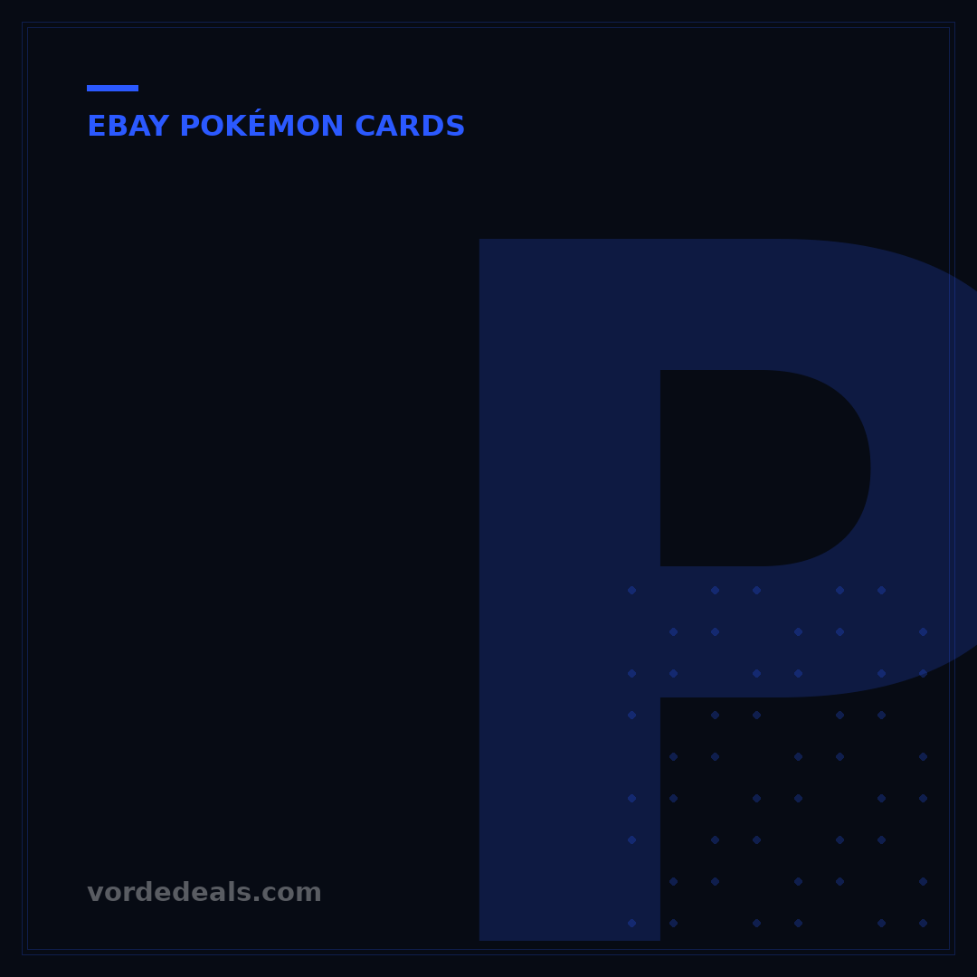 Pokemon Platinum on eBay: Your 2024 Buying & Selling Guide