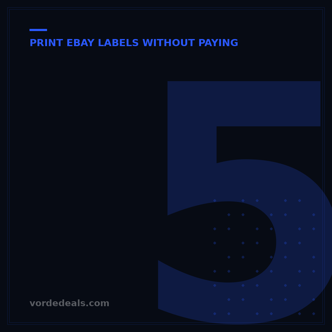 5 Steps: How to Print Thermal Labels on eBay Efficiently