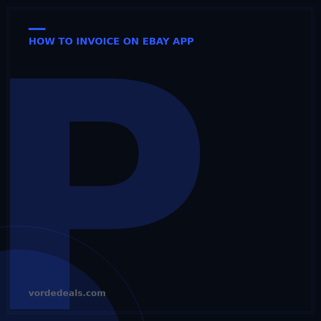 Print Invoice from eBay App: Your 5-Step Guide to Digital Records