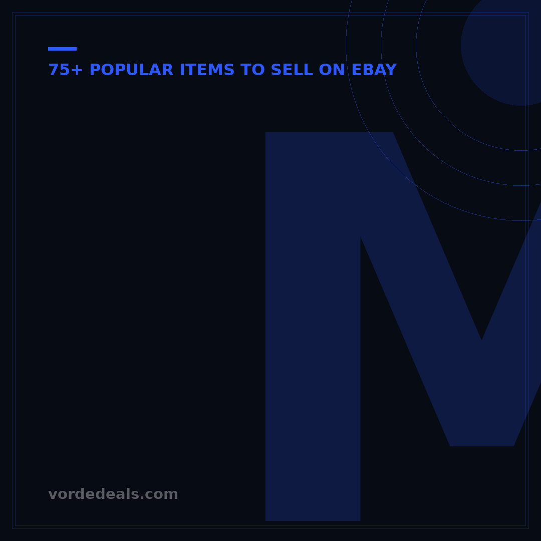 Most Profitable Items to Sell on eBay: 5 High-Margin Categories
