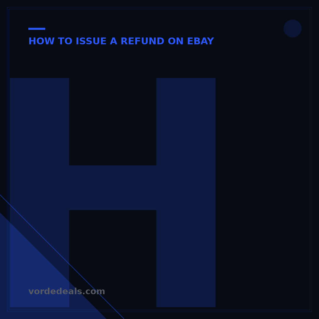 How to Refund on eBay App: 5 Steps for Sellers