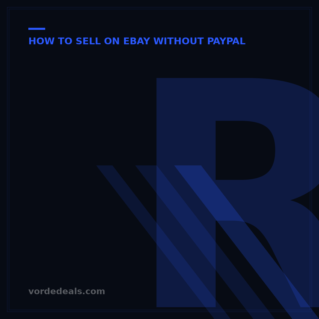 Refund Buyer on eBay Without PayPal: 4 Essential Steps