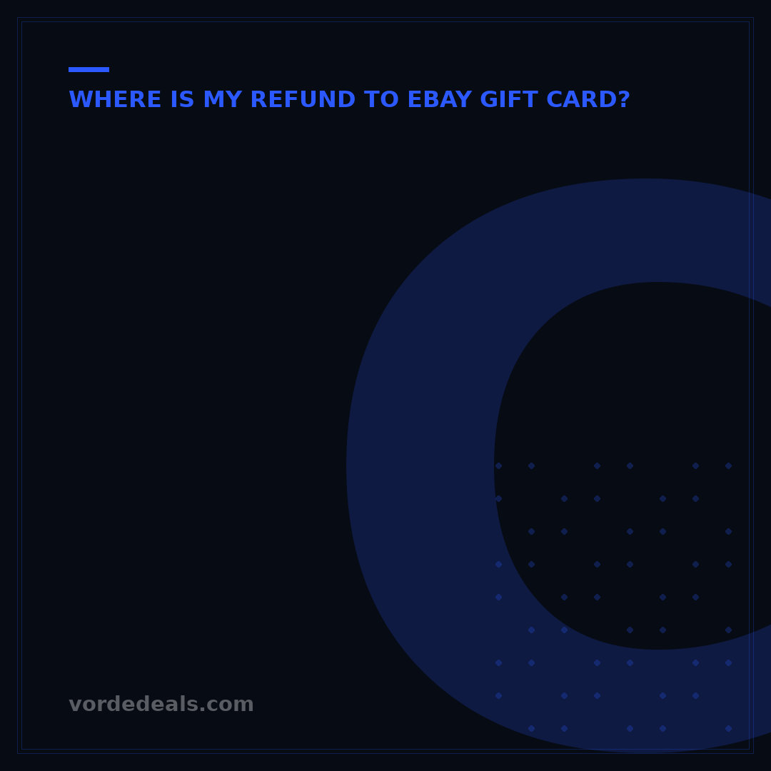 Can I Get a Refund on eBay Gift Card? Your Options