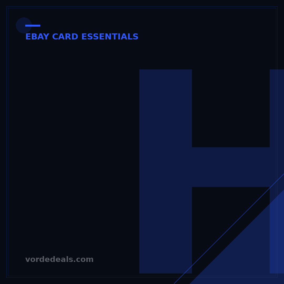How to Remove Card on eBay: 5 Simple Steps Today