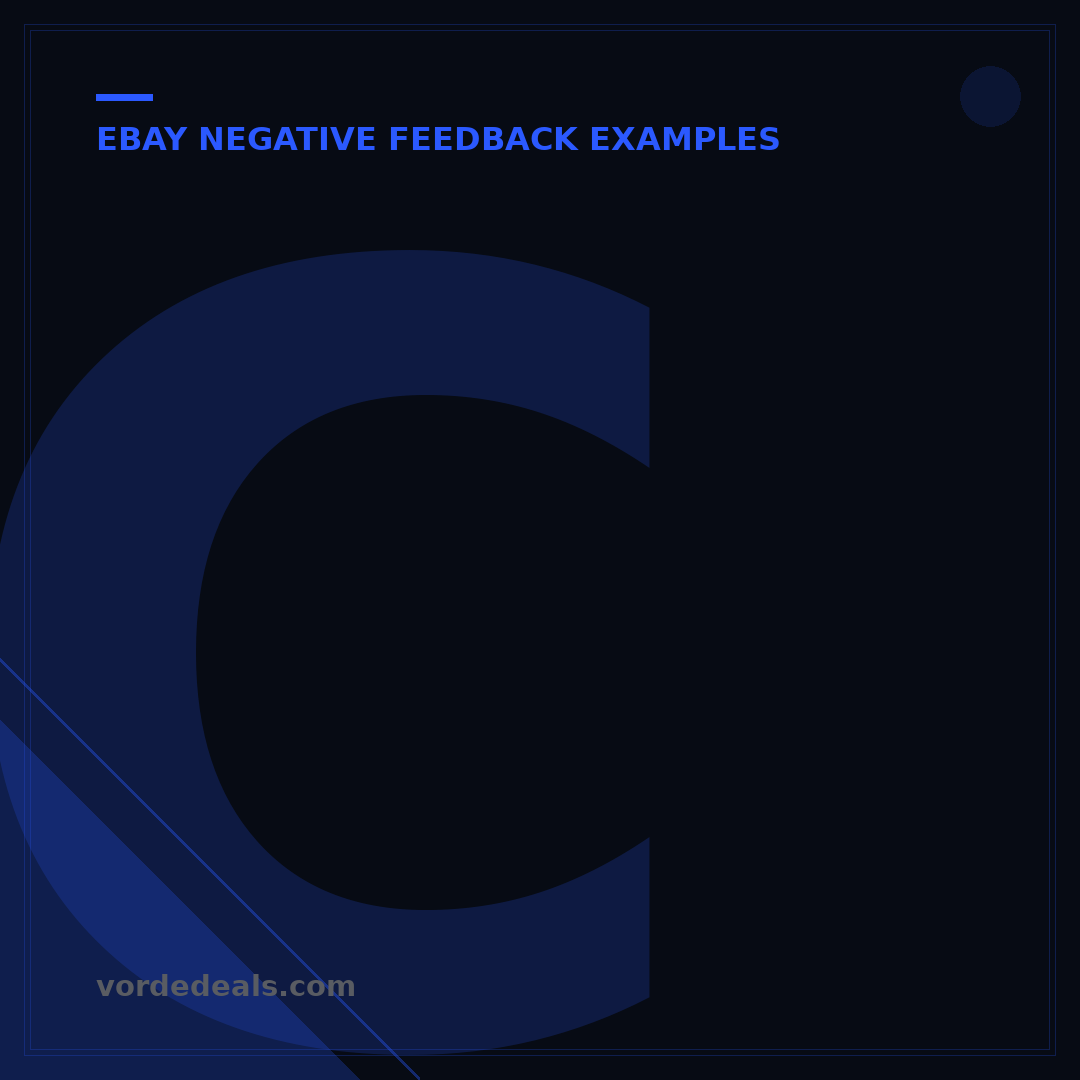 Can I Respond to Negative Feedback on eBay? Your 5-Step Guide