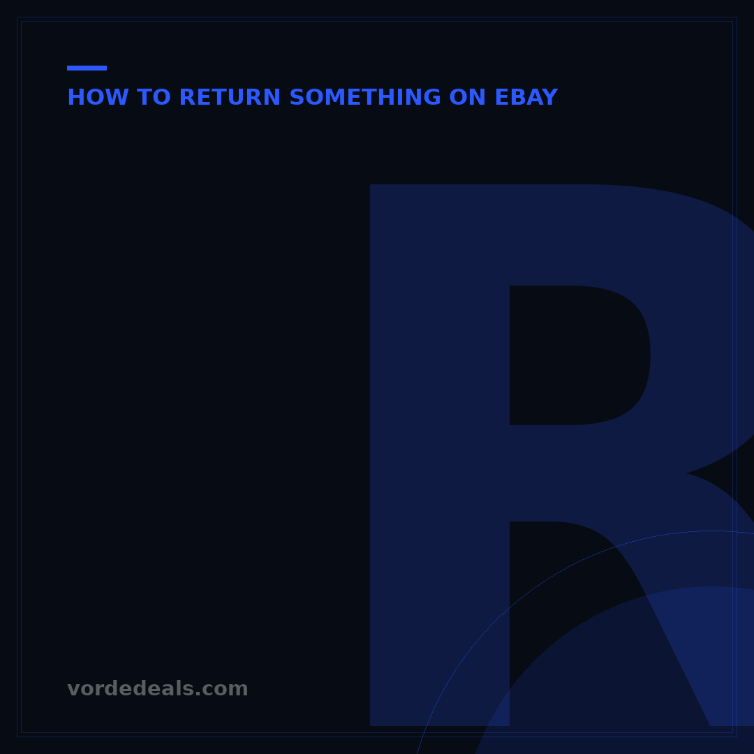 Return on eBay Without Account: 5 Simple Steps