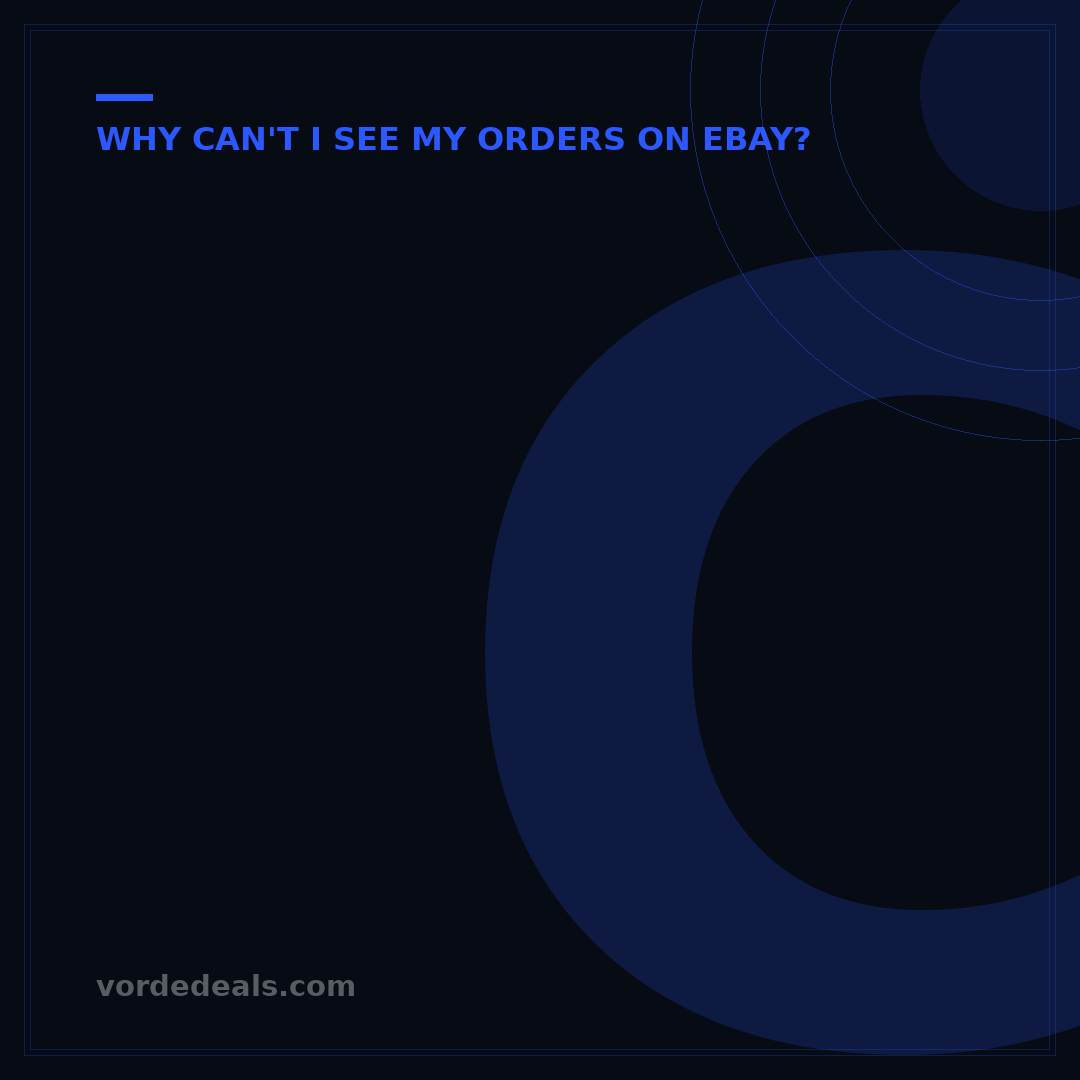Can I See Old eBay Purchases? Your 5-Step Order History Guide