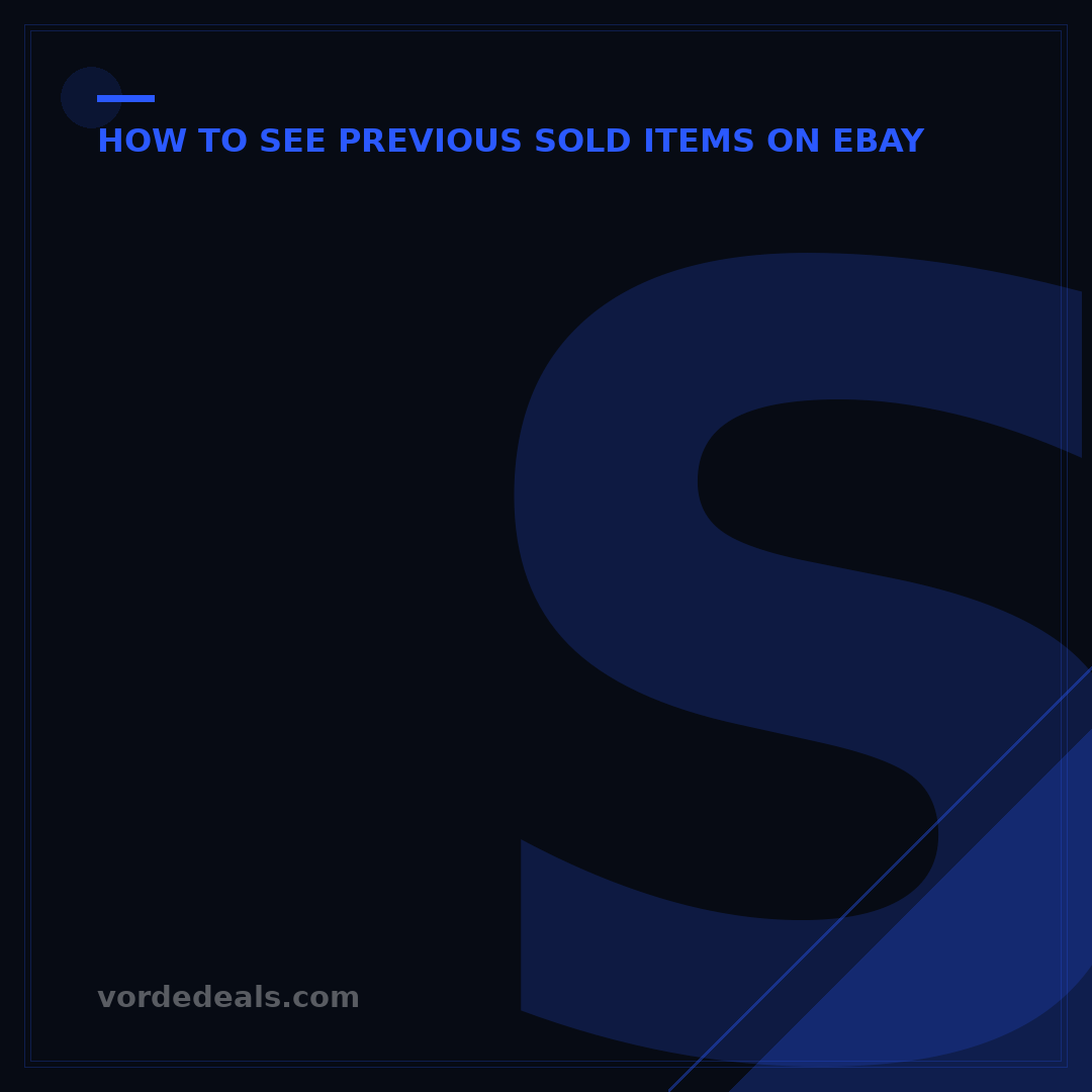 See Sold Items on eBay App 2020: 5 Quick Steps