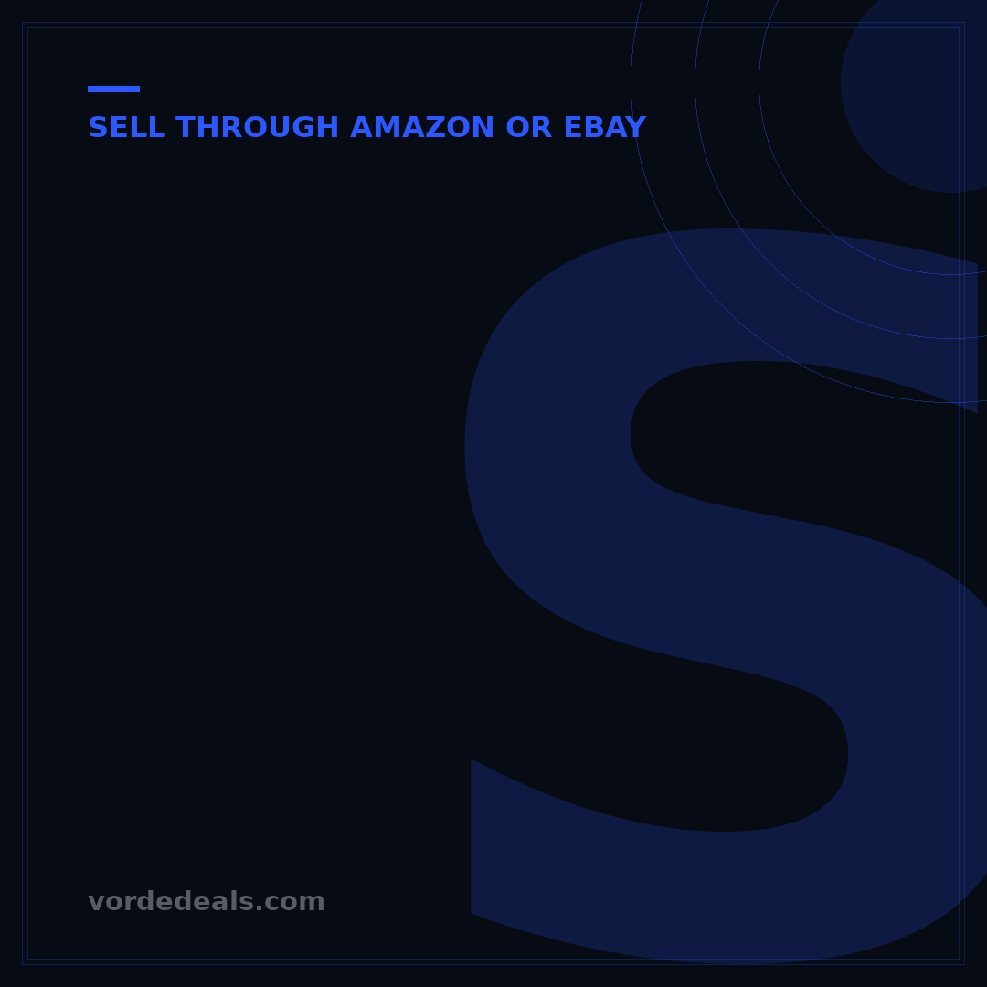 Sell Through Amazon or eBay: 5 Key Differences for Sellers