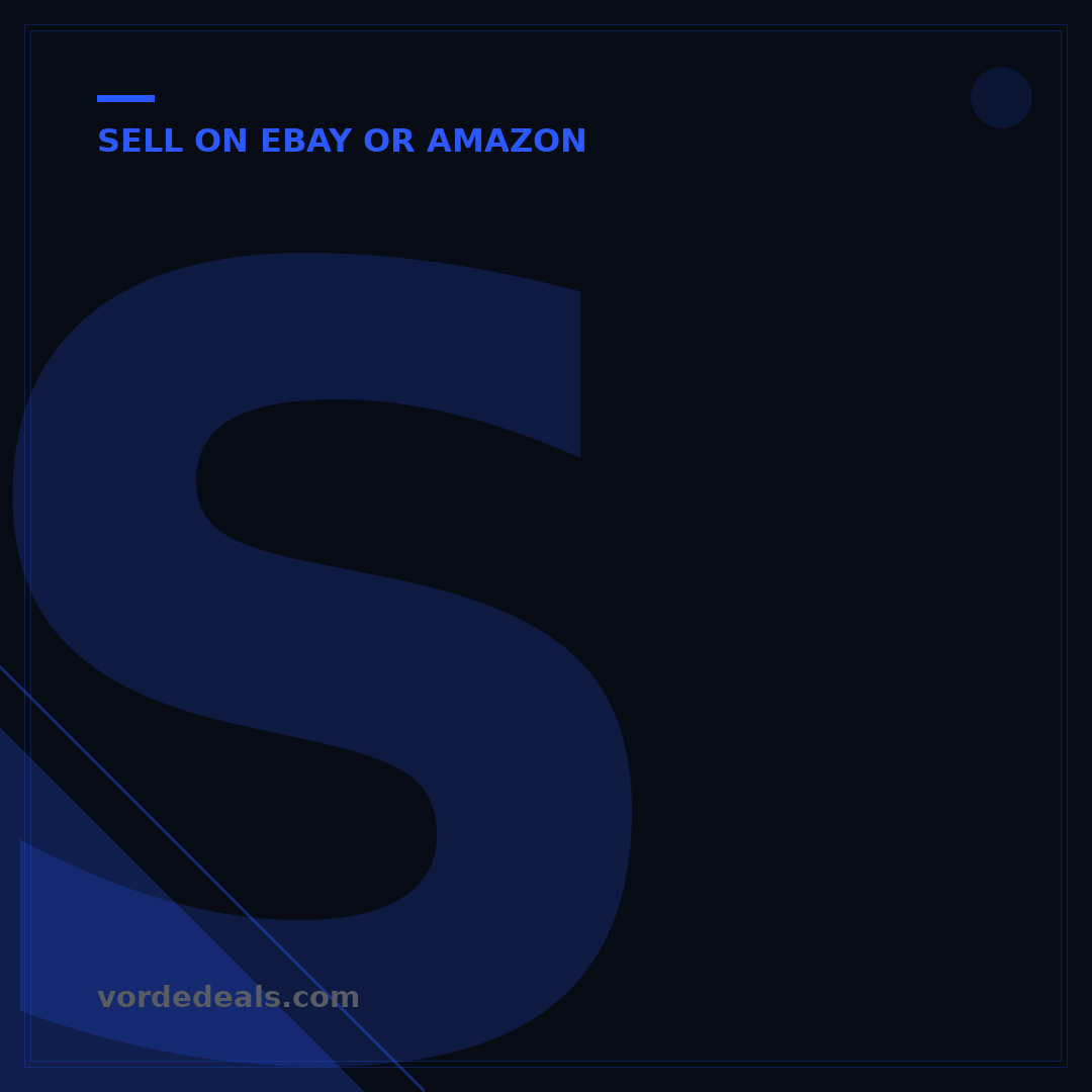Sell on Amazon Like eBay: 5 Key Differences & How to Choose