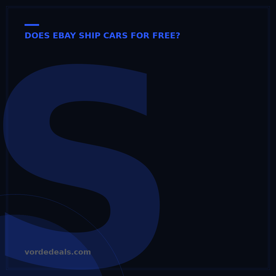 Sell Your Car on eBay Free: 5 Steps to Zero Listing Fees