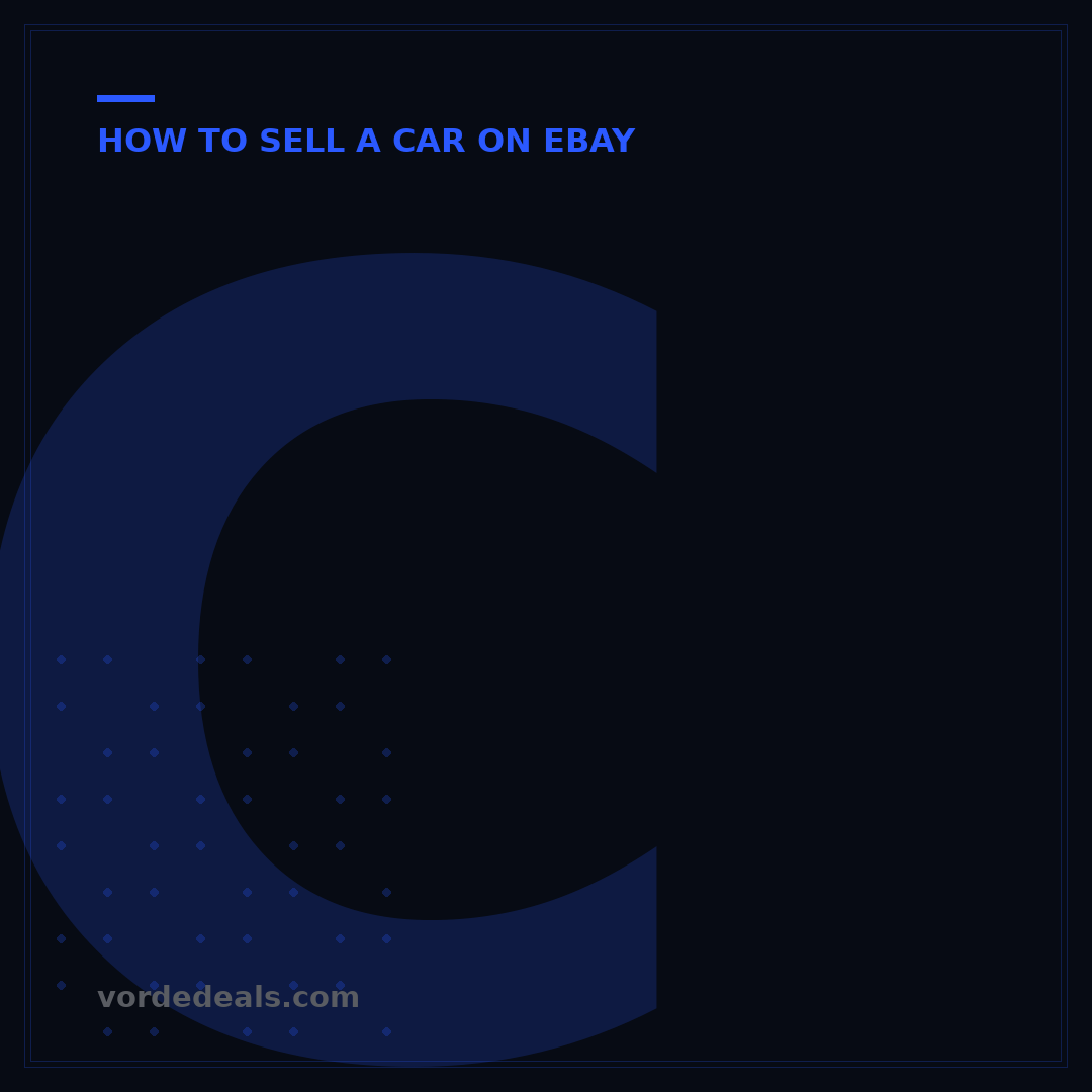 Can You Sell Car Seats on eBay? 5 Key Steps to Success
