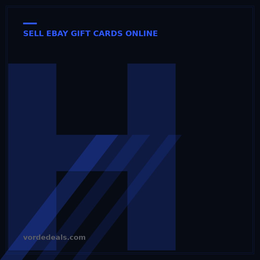 How to Sell E Gift Cards on eBay: 5 Steps for Success