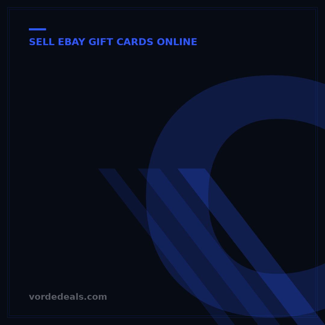 Can You Sell E-Gift Cards on eBay? Your 5-Step Guide