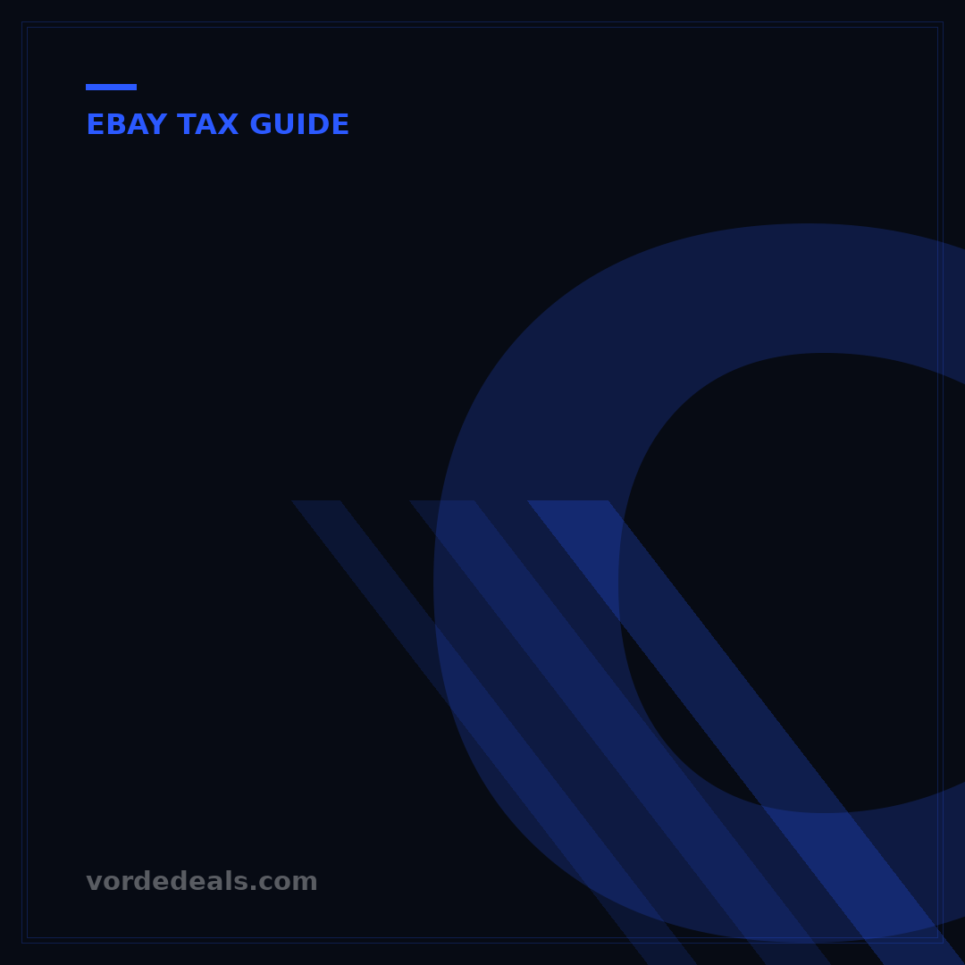 Can I Sell on eBay Without Paying Tax? 5 Rules