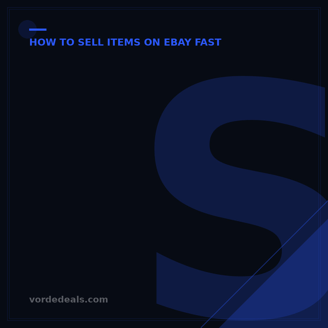 Sell Items on eBay: 7 Steps to YouTube Success & Top Earnings