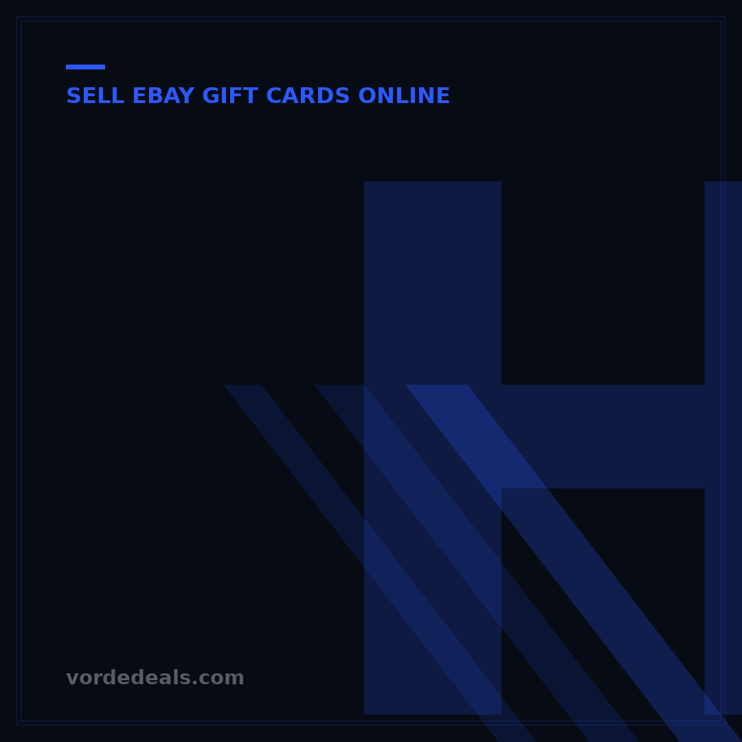 How to Safely Sell Gift Cards on eBay: 5 Proven Steps