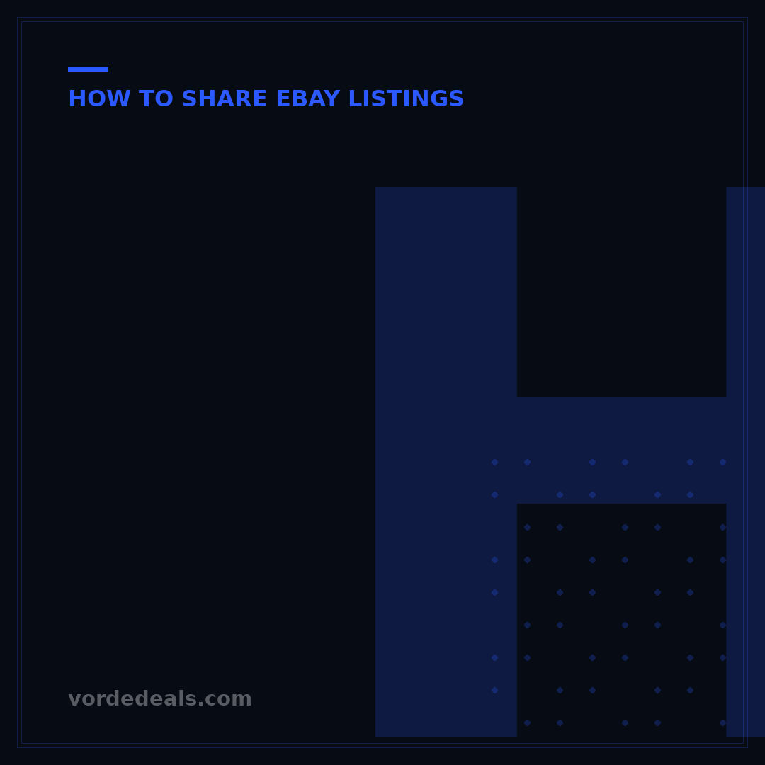 How to Share eBay Listing on Facebook: 5 Easy Steps for Sellers