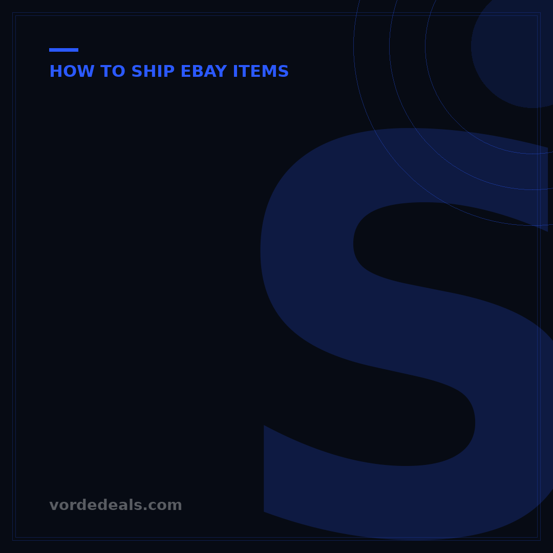 Ship eBay Items Yourself: 5 Cost-Saving Steps