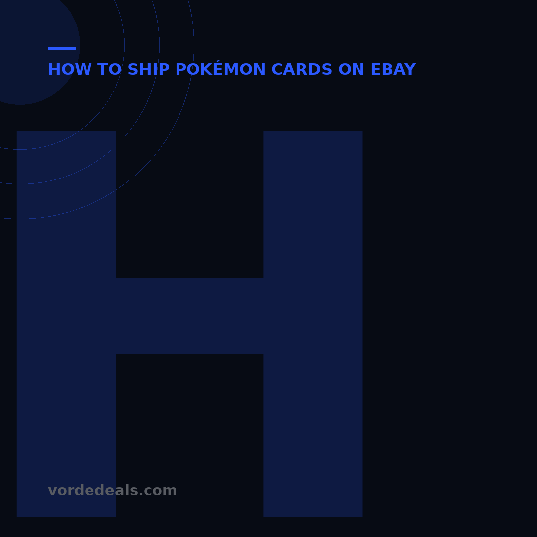 How to Ship Pokémon Cards on eBay: 5 Essential Steps