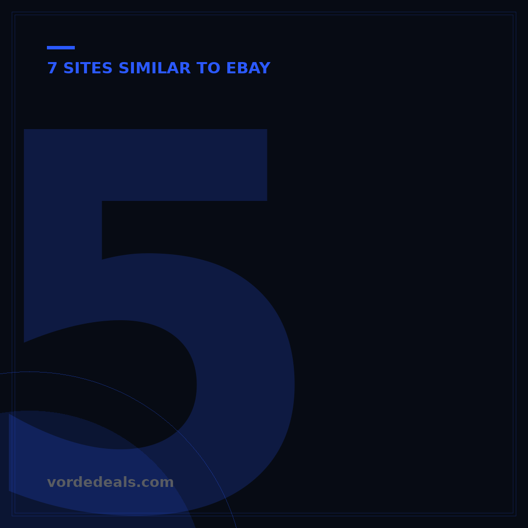 5 Best Sites Related to eBay: Alternatives & Competitors