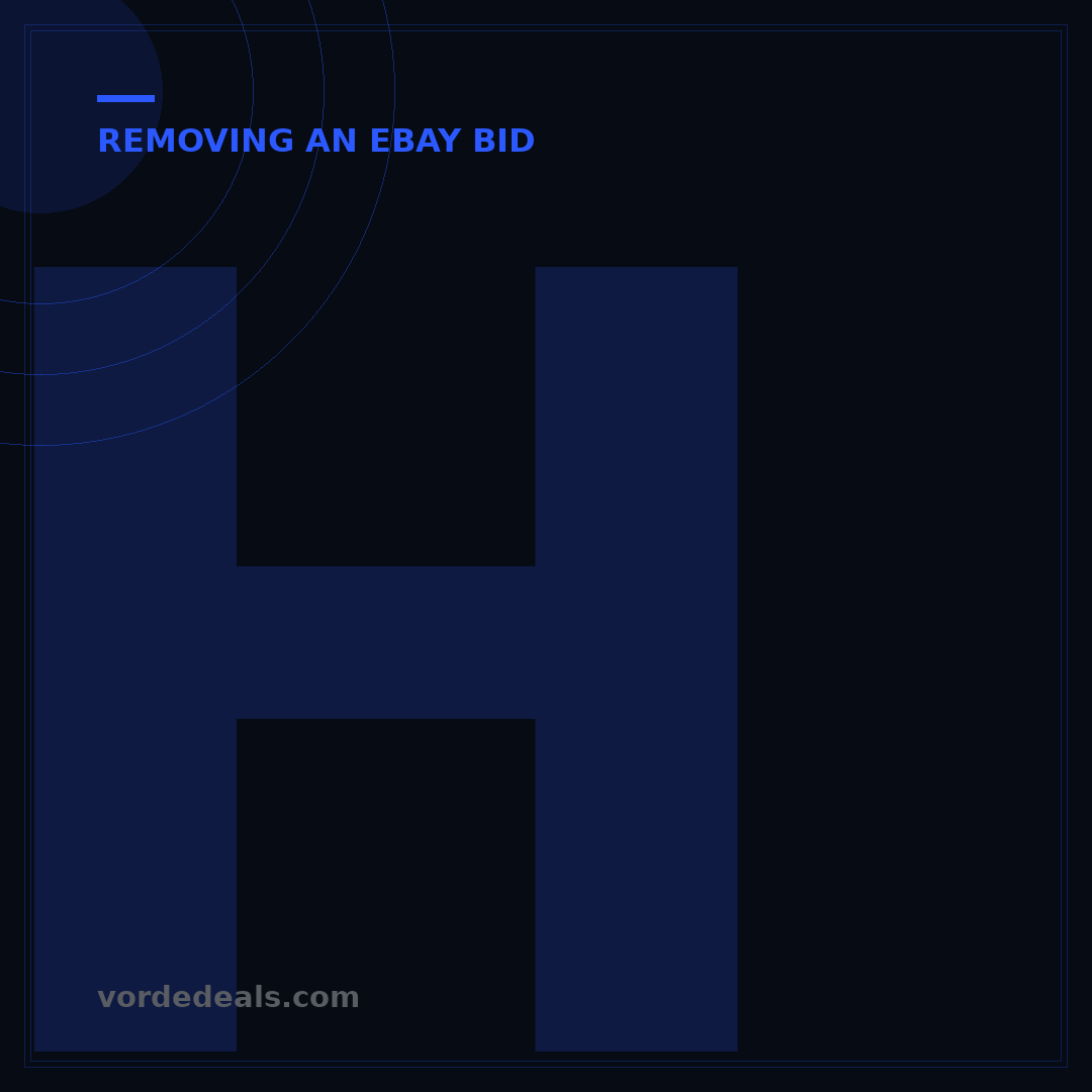 How to Take Back an eBay Bid: 5 Steps to Undo Your Offer