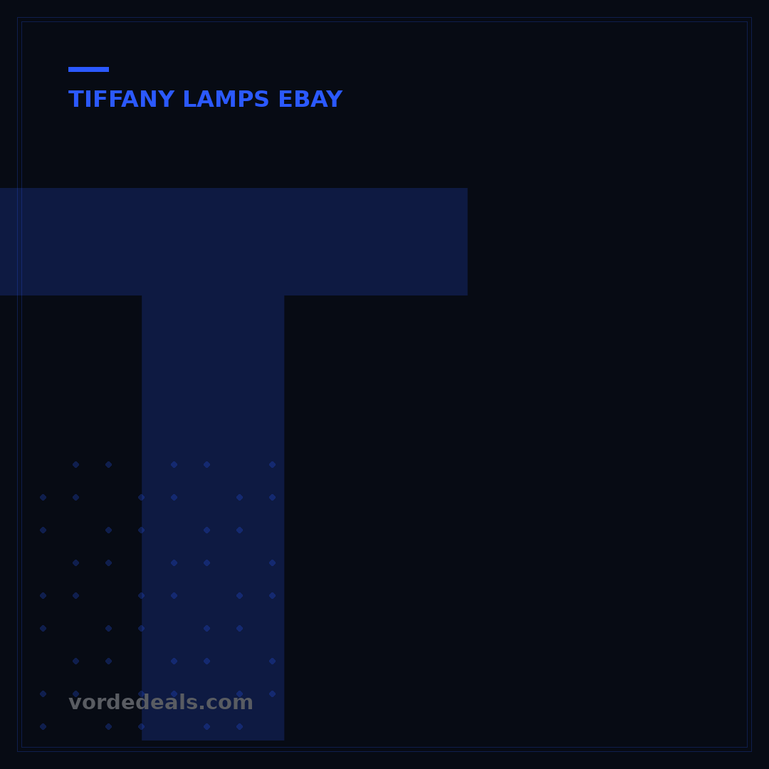 Tiffany Lamps eBay: The Ultimate 2024 Buyer's Guide & 7 Pro Tips