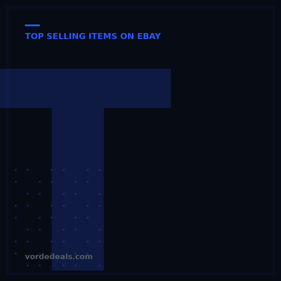 Top Sellers on eBay: Uncover 2024's Most Profitable Categories