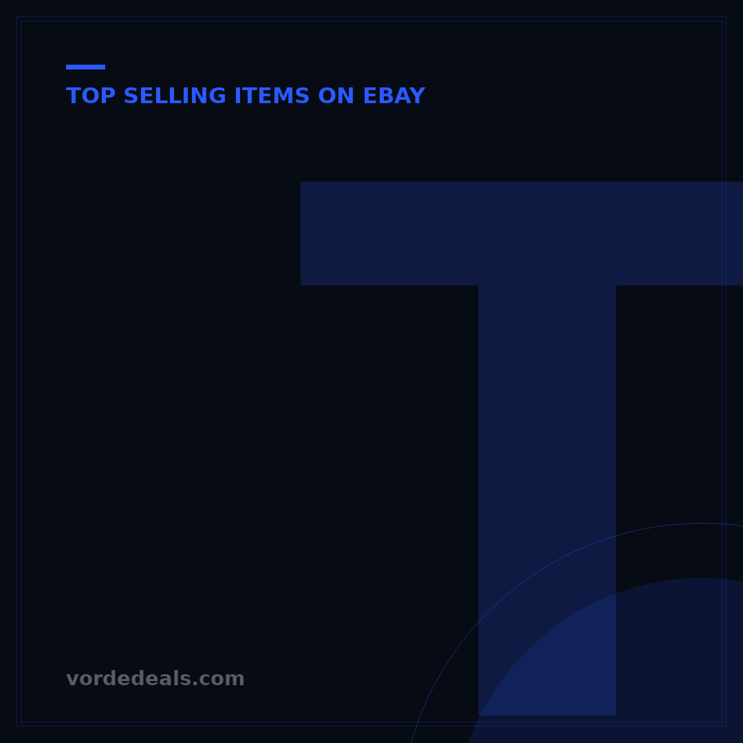 Top Selling Things on eBay: 7 Categories Driving Profit