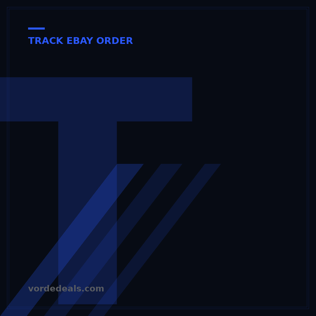 Track eBay Package Via Order Number: 5 Simple Steps