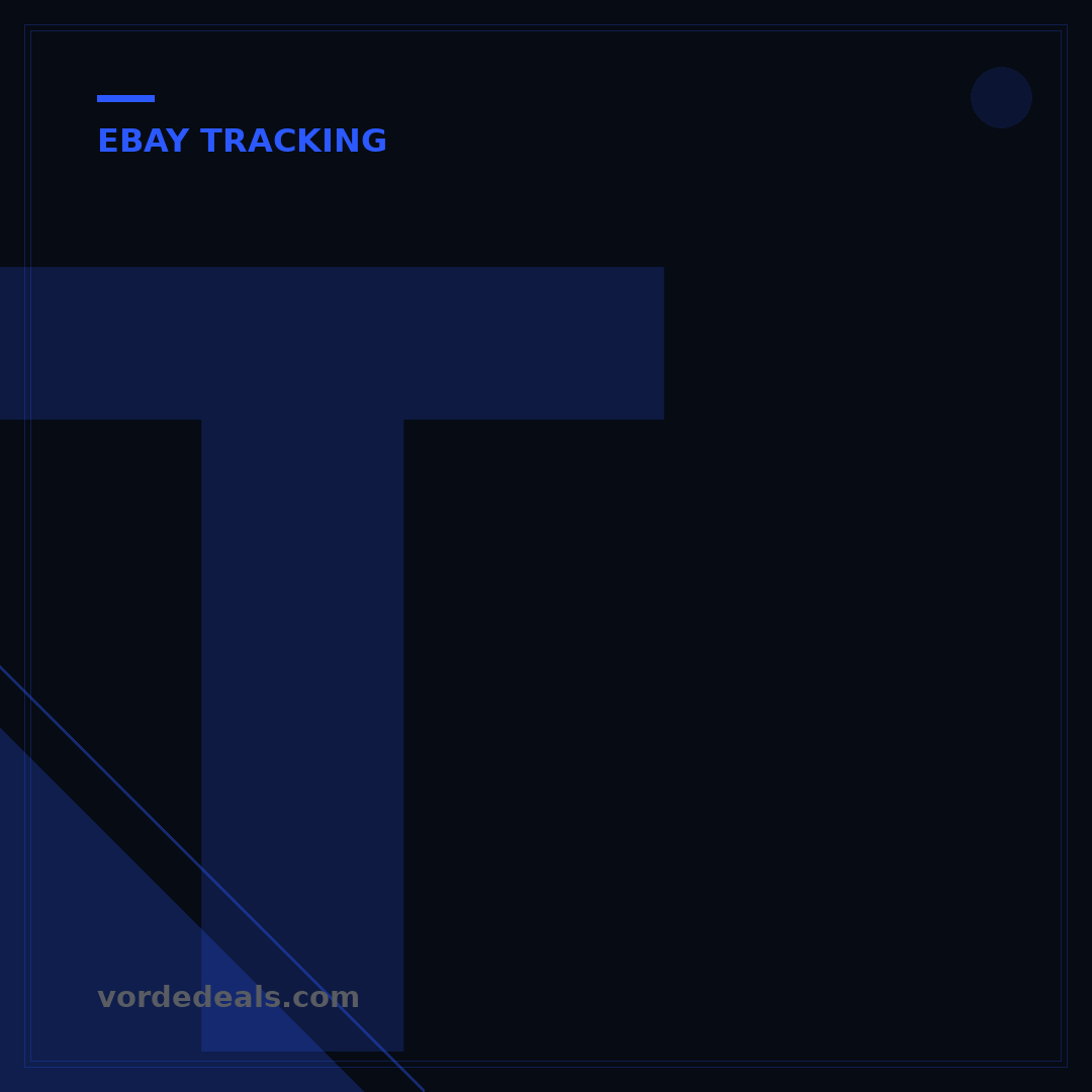 Tracking Packages from eBay: A 5-Step Guide for Buyers