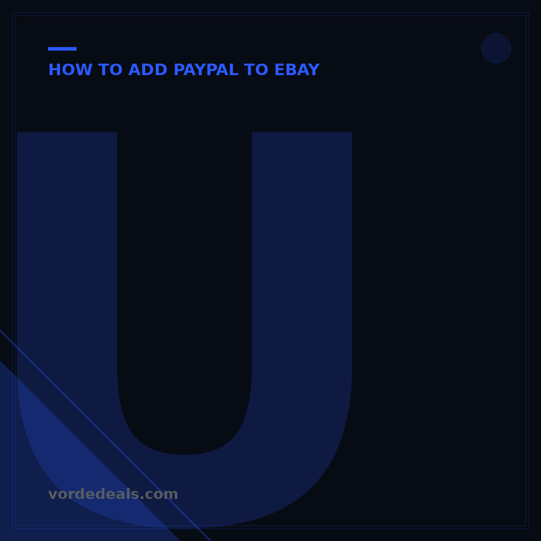 Unlink PayPal Account From eBay: 5 Simple Steps