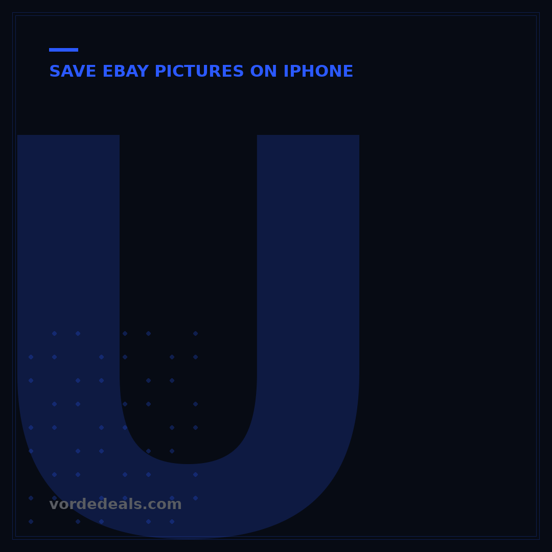 Upload Photos to eBay from iPhone: 5 Simple Steps