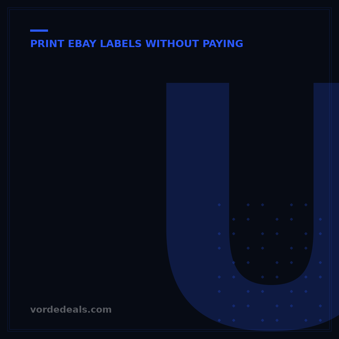 USPS Printing eBay Labels: Your 4x6 Guide
