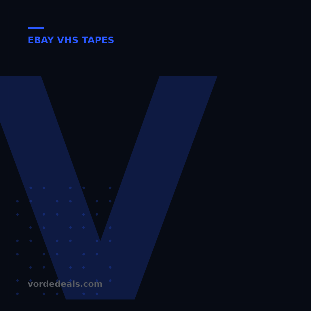 VHS Video Player eBay: 7 Steps to Find & Secure Your Perfect Retro Device