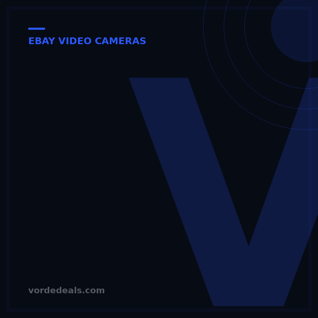 Video Surveillance Cameras on eBay: 5 Smart Buying Strategies