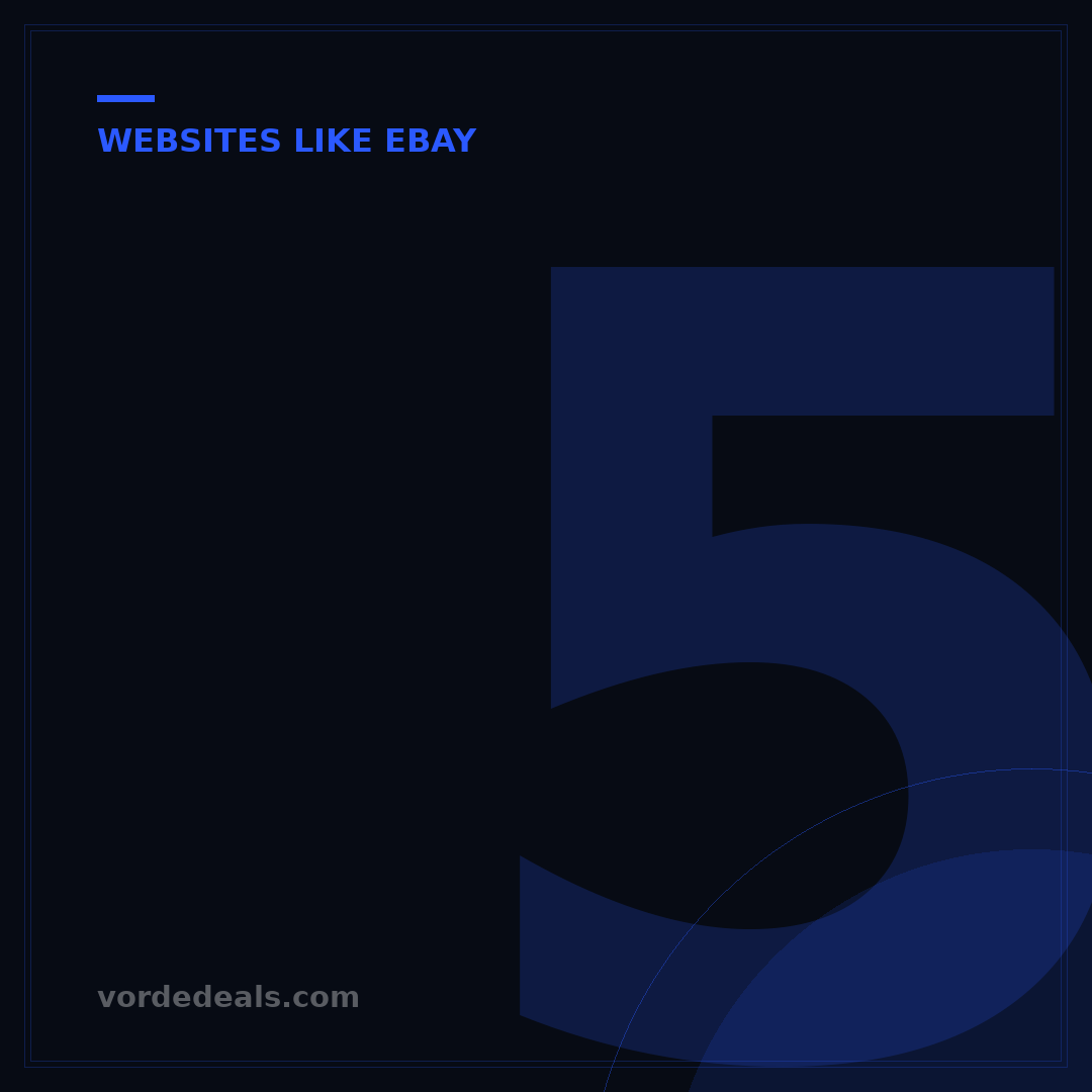 5+ Websites Like eBay: Alternatives for Buying & Selling