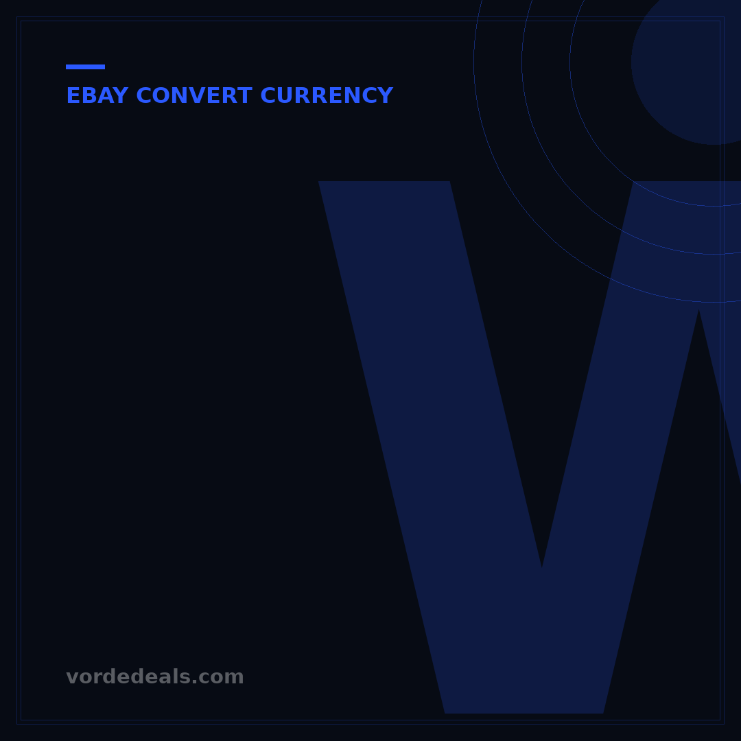What Currency Does eBay Use? A 2024 Guide