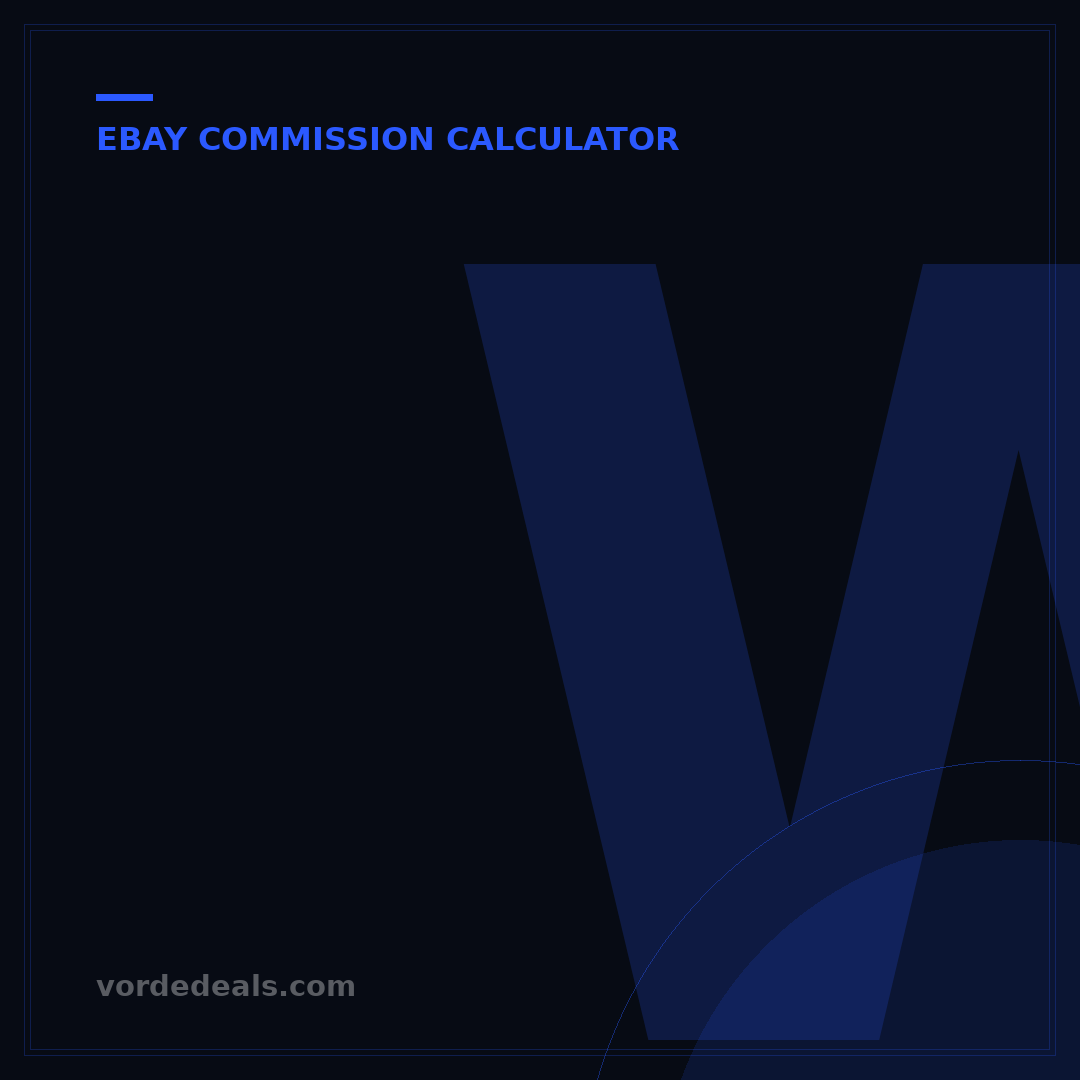 What is eBay Commission? Rates & Fees Explained 2024