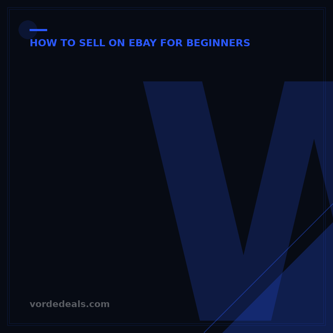 What to Sell on eBay: 5 Profitable Niches for Beginners in 2025