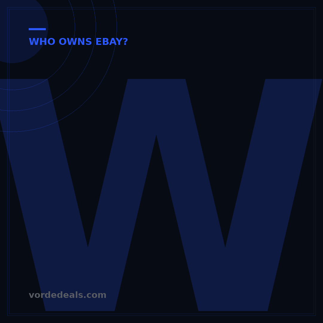 Who is the CEO of eBay? 1 Key Executive for 2024