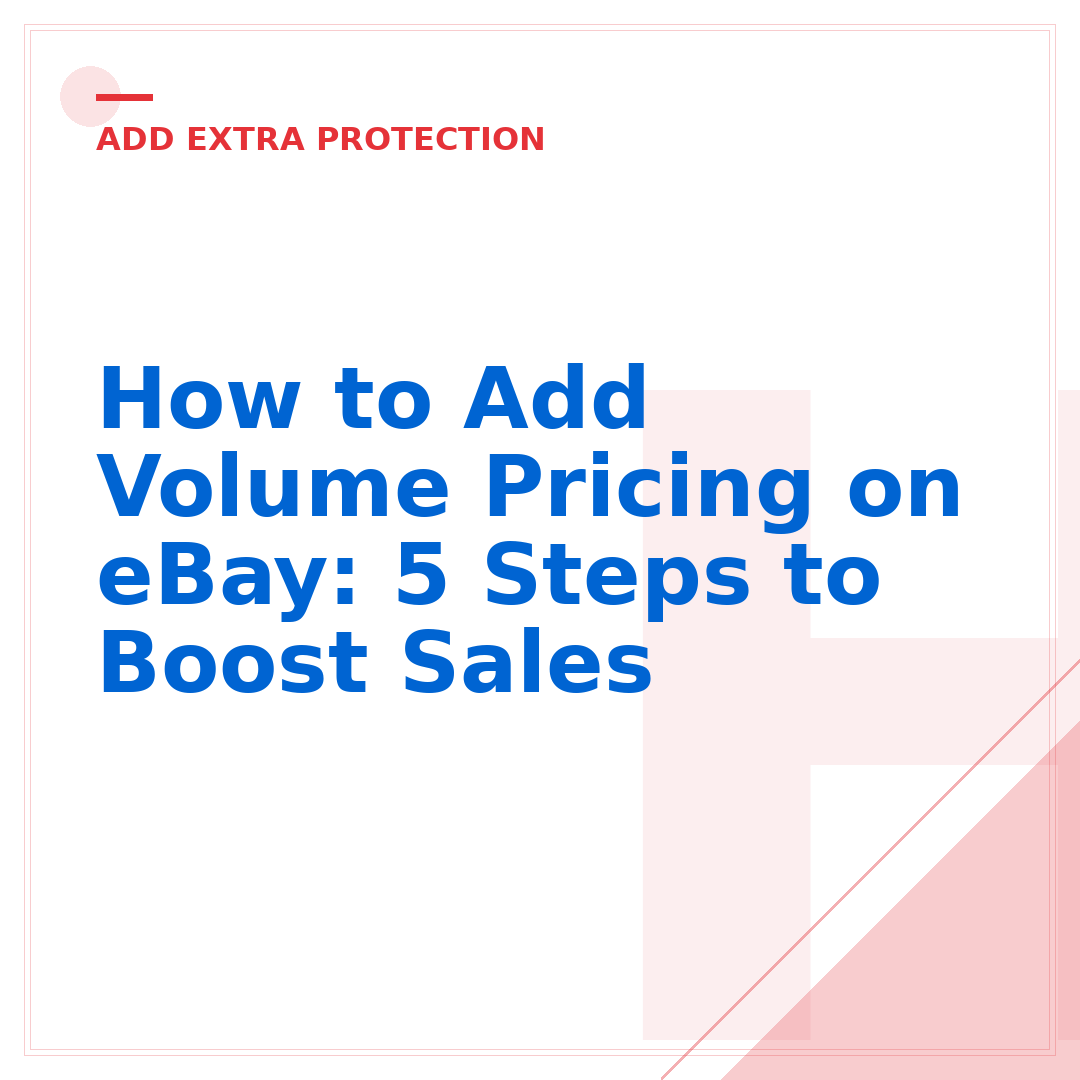 How to Add Volume Pricing on eBay: 5 Steps to Boost Sales