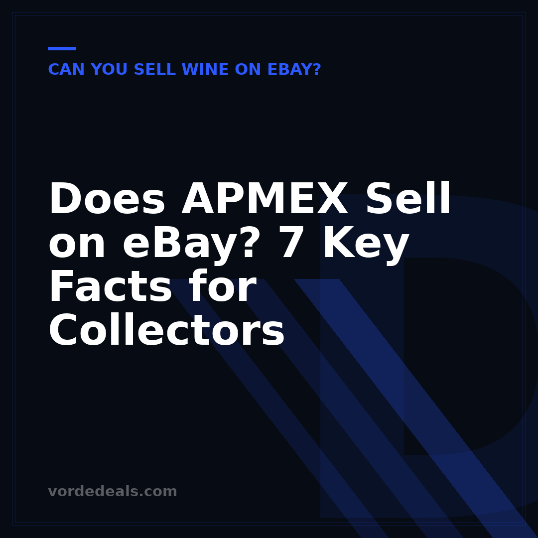 Does APMEX Sell on eBay? 7 Key Facts for Collectors