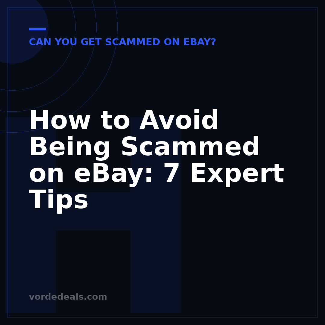 How to Avoid Being Scammed on eBay: 7 Expert Tips