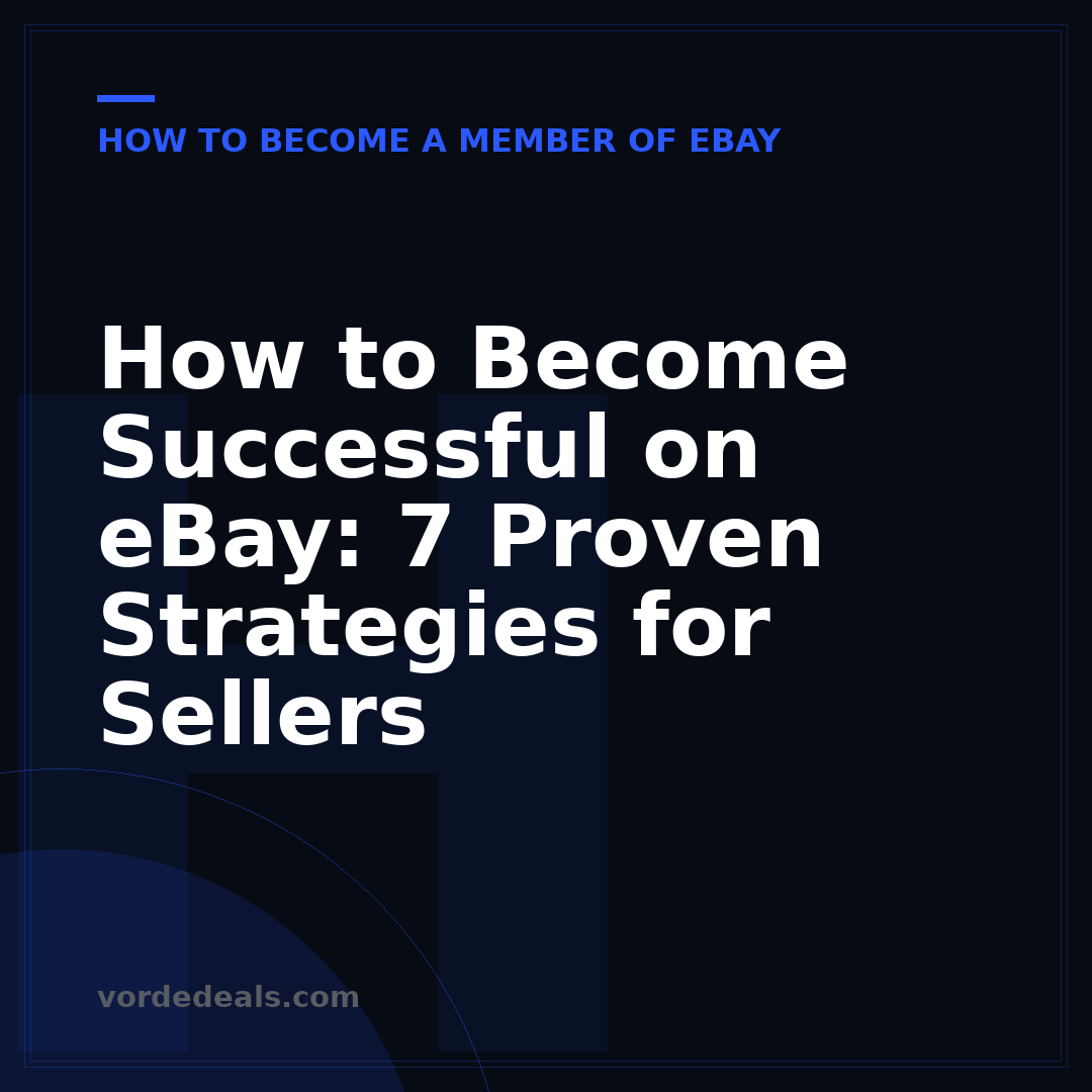 How to Become Successful on eBay: 7 Proven Strategies for Sellers