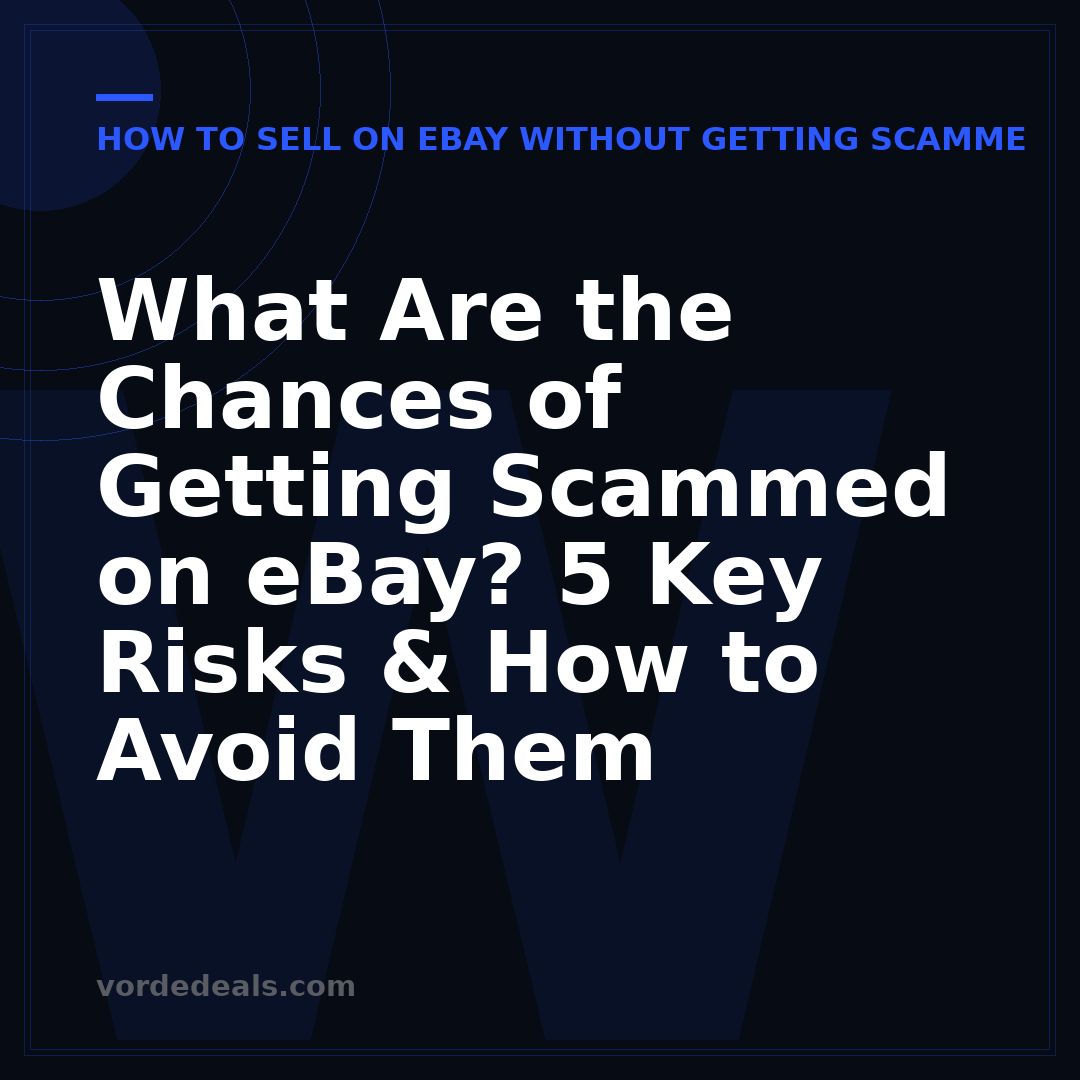 What Are the Chances of Getting Scammed on eBay? 5 Key Risks & How to Avoid Them