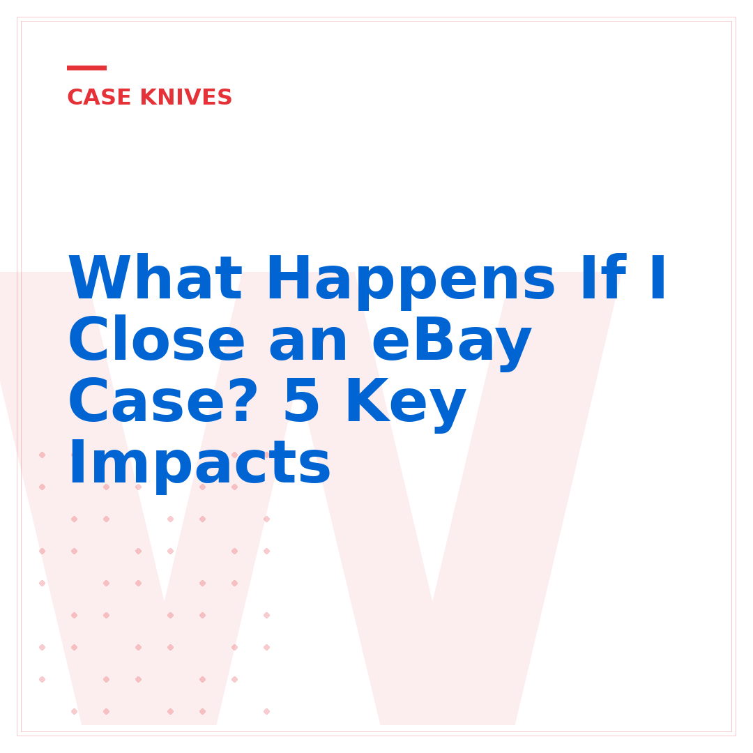 What Happens If I Close an eBay Case? 5 Key Impacts
