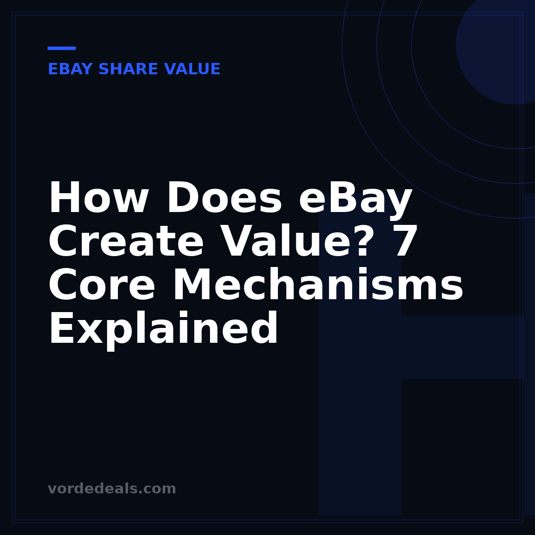 How Does eBay Create Value? 7 Core Mechanisms Explained