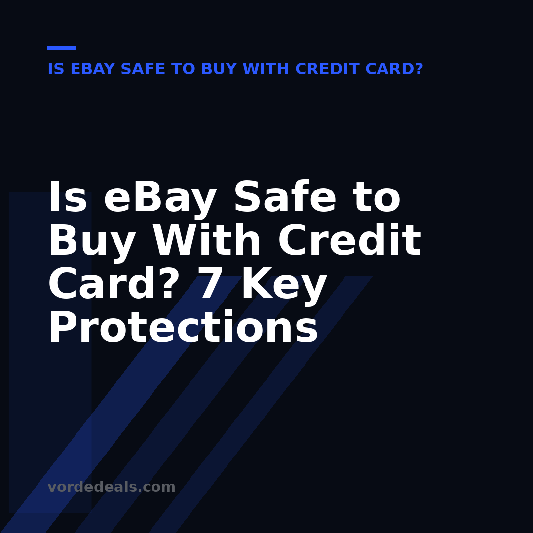 Is eBay Safe to Buy With Credit Card? 7 Key Protections